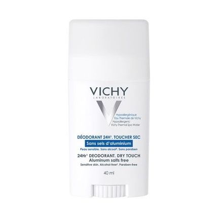 Vichy Deodorant Stick 24H Antiperspiration 24 Hours Without Aluminum Salts 40 Ml