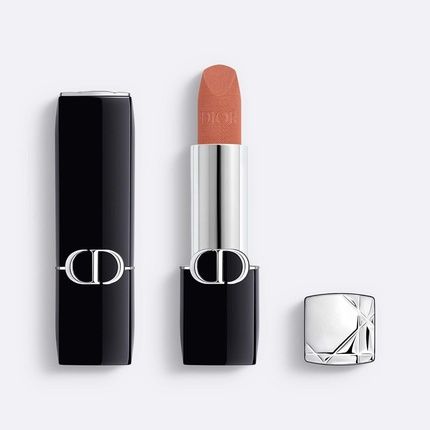 Dior Rouge Couture Colour Lipstick Floral Lip Care 200 Nude Touch Velvet