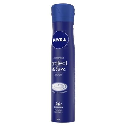 Nivea Protect & Care 48H Antiperspirant Spray For Women 200Ml