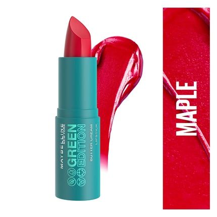 Maybelline New York Green Edition Buttercream Lipstick 004 Maple 3.4G
