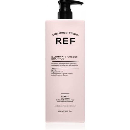 Ref Illuminate Color Shampoo 1000Ml With Organic Acai Oil And Quinoa Protein 33.81 Fl Oz