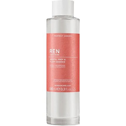 Ren Perfect Canvas Smooth Prep & Plump Essence 100Ml Hydrating Essence