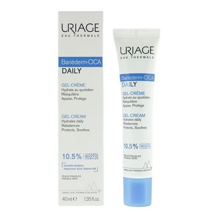 Uriage Bariderm Cicadaily Gelcream 40Ml Light Gel Cream For Damaged Skin