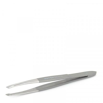 Beter Elite Tweezers With Oblique Satin And Matte Tip Size 79 Cm - Image 3