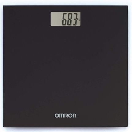 Omron Hn289 Digital Personal Scale With Large Lcd Display And Non-Slip Feet Black