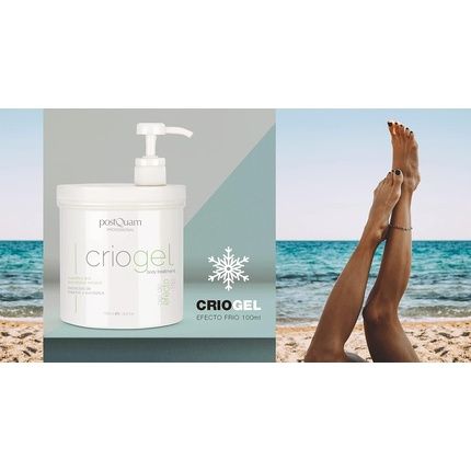 Postquam Criogel Anti Cellulite Cooling Gel For Tired Legs 1000Ml - Image 3