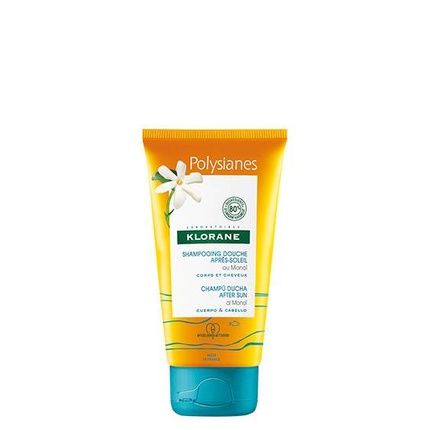 Klorane Tamanu Bio And Monoi Shower Shampoo After Sun For Body And Hair 75Ml