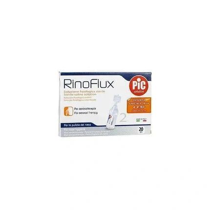 Pic Solution Rinoflux Saline Solution 2Ml 20 Units
