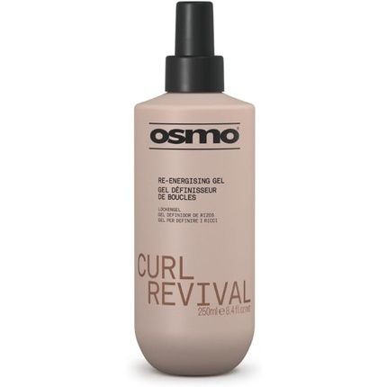Osmo Curl Revival Re-Energising Gel Medium Hold Curl Definition Water-Based