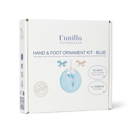 Vanilla Copenhagen Hand & Foot Clay Kit Blue 11 Cm