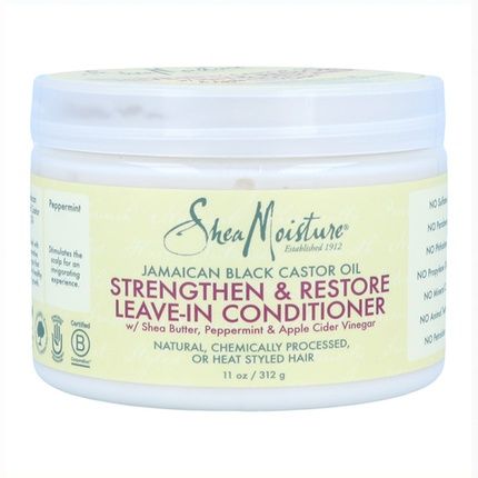 Shea Moisture Jamaican Black Castor Oil Leave-In Conditioner - 312 Grams 11 Ounces