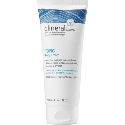 Clineral By Ahava Topic Body Cream 200Ml