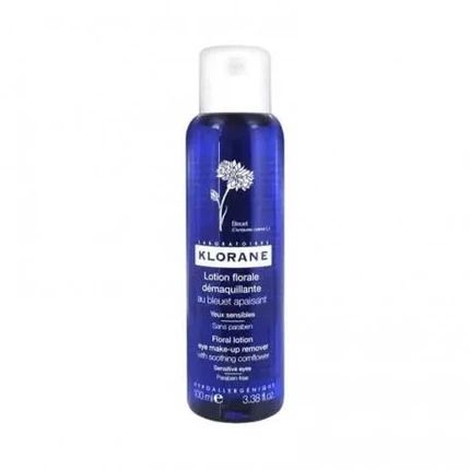 Klorane Floral Eye Makeup Remover With Cornflower 100Ml Gentle Remover For Sensitive Eyes