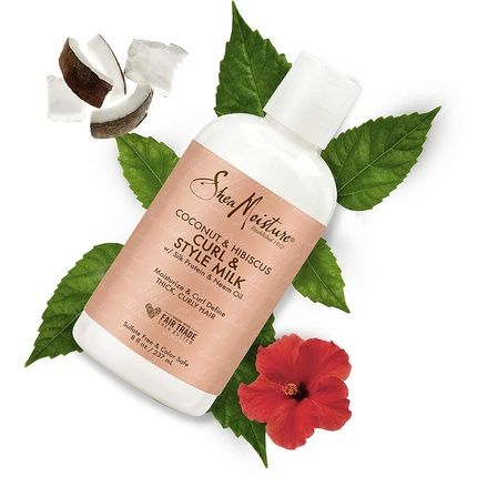 Shea Moisture Coconut And Hibiscus Curl & Style Milk 237Ml