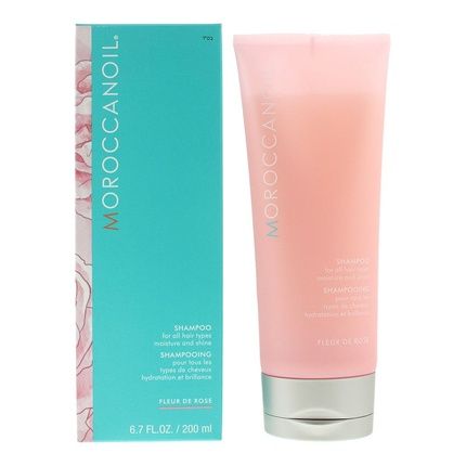 Moroccanoil Fleur De Rose Moisture & Shine Shampoo 200Ml - Image 3