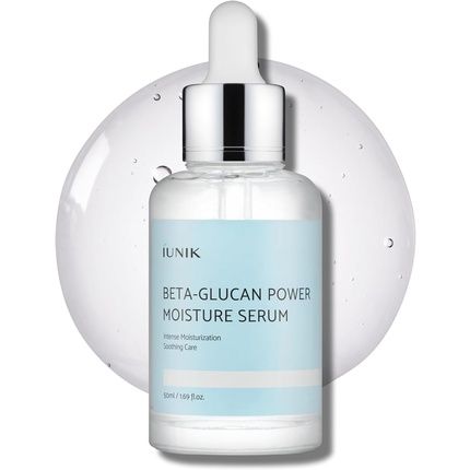 Iunik Beta-Glucan Power مصل نباتي للترطيب العميق 400,000 جزء في المليون مكثف