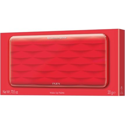 Pupa Icon 002 Red Palette For Face And Eyes With Mirror 20G - Image 3