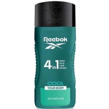 Reebok 4In1 Shower Gel Cool Your Body 400Ml Body Care For Men