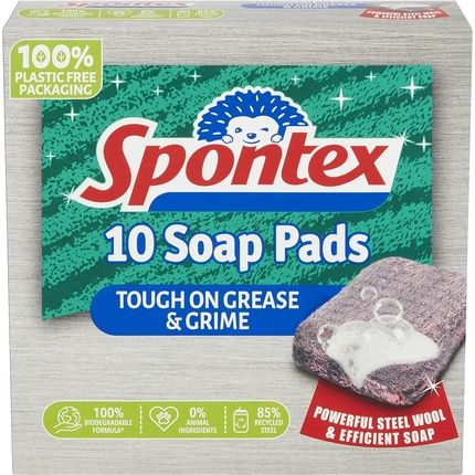 Spontex Soap Pads Pack 10 Count
