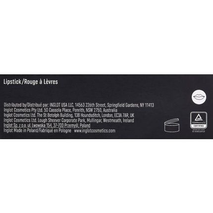 Inglot Lipsatin Lipstick Shade 312 4.5G - Pack Of 2 - Image 3