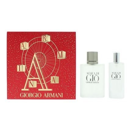 Giorgio Armani Acqua Di Gio Eau De Toilette 50Ml Spray+15Ml Travel Spray