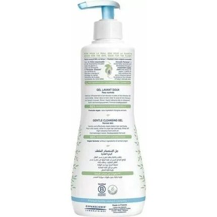 Bebe Gentle Cleansing Gel Hair And Body 500Ml Almond