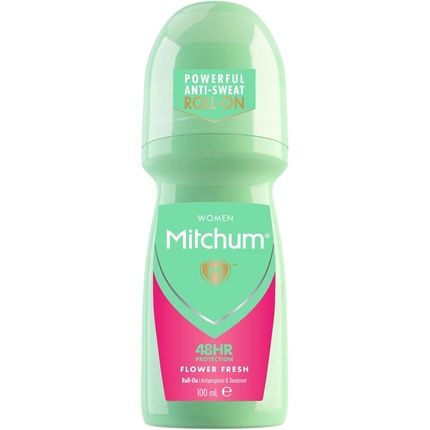Mitchum Women 48Hr Protection Roll-On Deodorant And Anti-Perspirant Flower Fresh 100Ml