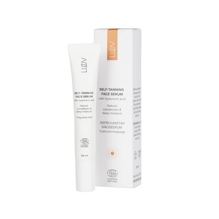 Luuv Self-Tanning Face Serum With Hyaluronic Acid 20Ml