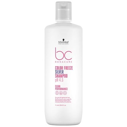 Bc Bonacure Color Freeze Silver Shampoo - 1000Ml
