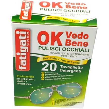 Ok I See Well 20 Eye Cleaning Wipes