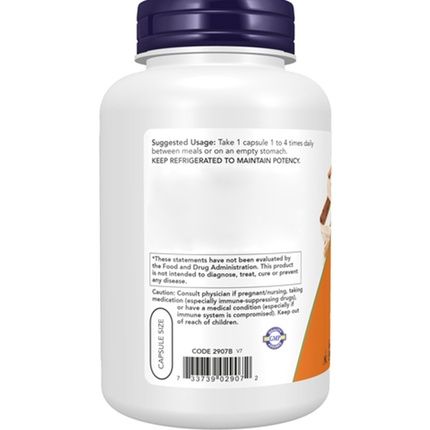 Now Foods Acidophilus Two Billion 250 Veggie Capsules - Image 4