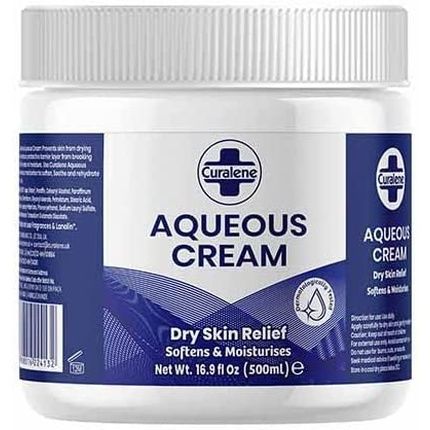 Curalene Original Aqueous Cream For Dry Skin Relief 500Ml