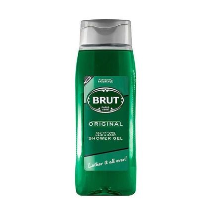 Brut Original All In One Shower Gel Hair & Body 500Ml
