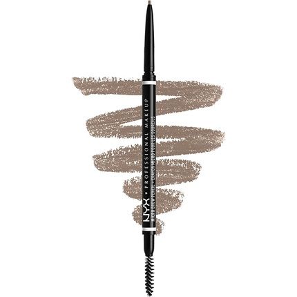 Nyx Professional Makeup Micro Brow Pencil Dual Ended Design Ash Blonde
