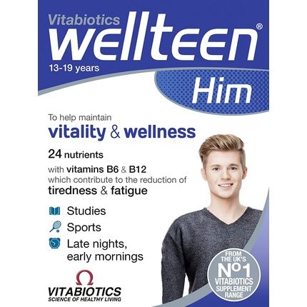 Vitabiotics Wellteen Him Original 30 Tablets
