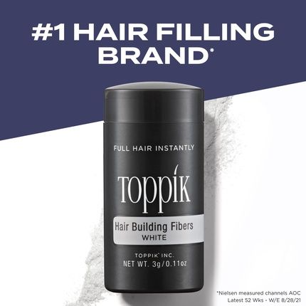 Toppik Hair Building Fibers White 28G