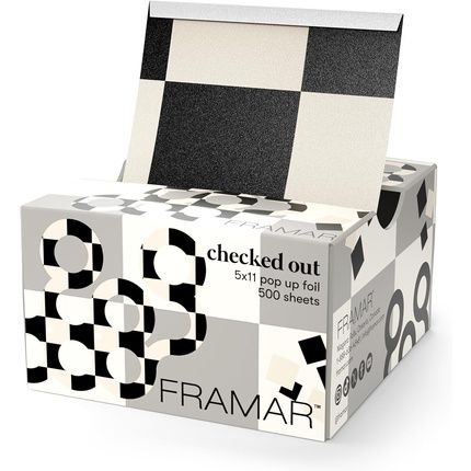 Framar Checked Out Embossed Pop Up Hair Foil For Highlighting