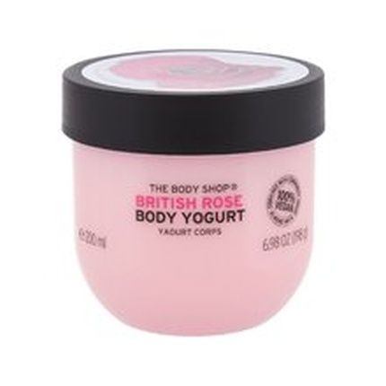 The Body Shop British Rose Body Yogurt Cream Normal To Dry