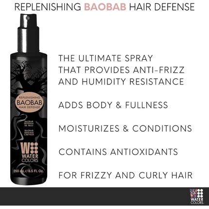 Tressa Watercolors Baobab Hair Defense Spray For Unisex 8.5 Oz - Image 3