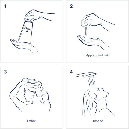 Dove Color Care Shampoo 400Ml - Image 3