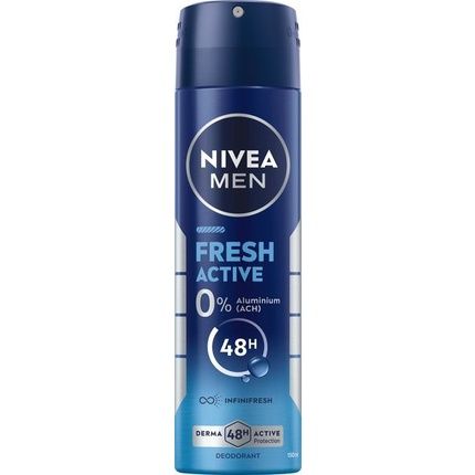 Nivea Active Fresh Deodorant Deodorant Spray For Men 150 Ml