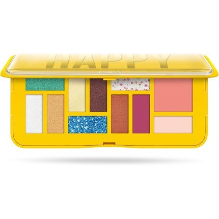 Pupa Happy Yellow 005 Palette For Face And Eyes 12G