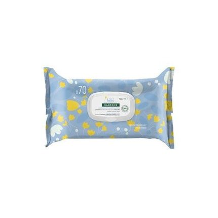 Klorane Baby Gentle Cleansing Wipes 70 Count