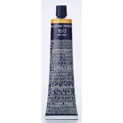 Wella Koleston Perfect Me+ 10/3 Lightest Gold Blonde 60Ml