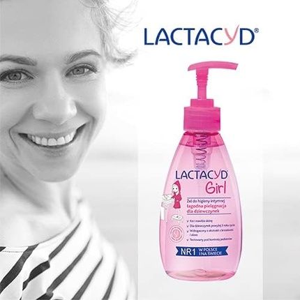 Lactacyd Girl Intimate Hygiene Gel Gentle Care For Girls 200Ml Pump - Image 3