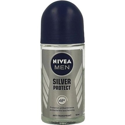 Nivea Men Deodorant Roller Silver Protect Dynamic Power 50 Ml - Image 3