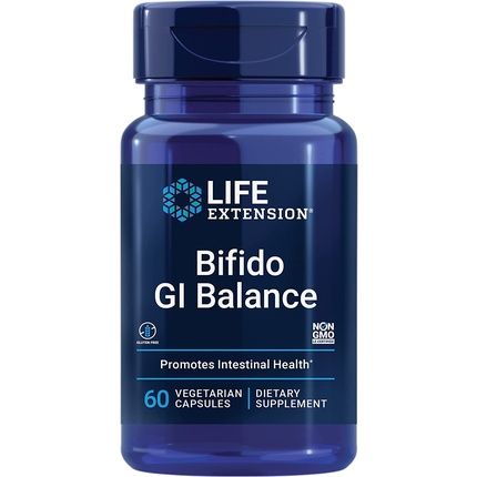 Life Extension Bifido Gi Balance Vegan Capsules 60 Count
