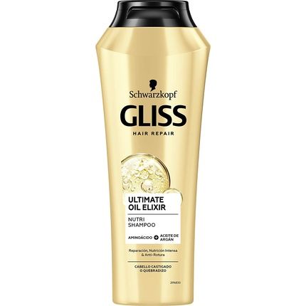 Schwarzkopf Gliss - Ultimate Oil Elixir Shampoo - For Punished Or Brittle Hair -