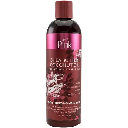 Luster'S Pink Shea Butter Coconut Oil Hair Lotion 12Oz