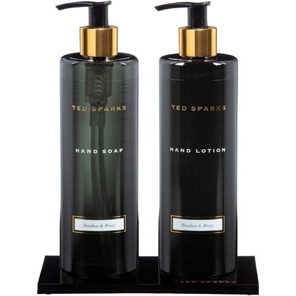 Ted Sparks Bamboo & Peony Gift Set Hand Soap And Hand Lotion